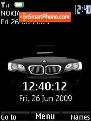 BMW (SWF clock and date) Screenshot