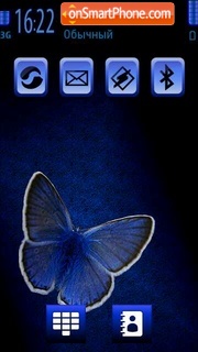 The blue Butterfly Screenshot