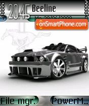 Silver Mustang Gt Screenshot